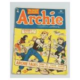 Archie comics Vol 1 #4 comic book (Sep-Oct 1943)