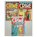 3 CRIME Does Not Pay comic books: #61 (Mar 1948);