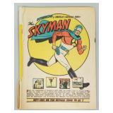 (AS SEEN) Skyman #1 comic book (1941) Columbia