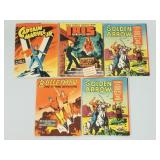 5 Mightly Midget comic books: 2 Golden Arrow #11