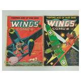 2 Wings Comics comic books: #5 (Jan 1941);