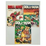 3 Doll Man comic books: #28 (May 1950);