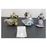 (3) ASHTON DRAKE THOMAS KINKADE FIGURINES