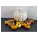 FAUX PUMPKIN DECOR