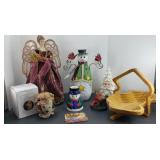 ASSTD CHRISTMAS DECOR, METAL SNOWMAN & MORE
