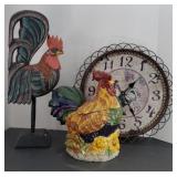 ROOSTER COOKIE JAR & DECOR