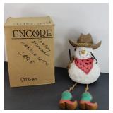 ENCORE COWBOY SNOWMAN