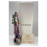 LENOX SNOW KING SANTA FIGURINE