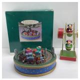 MICKEY CHRISTMAS FERRIS WHEEL & SMALL TREE STAND