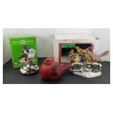 CHRISTMAS BIRD FIGURINES