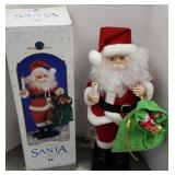 HOLIDAY CLASSIC ANIMATED SANTA W/ MUSIC