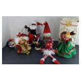 CYCLE SANTA, MERRY MOOSE & OTHER DECOR