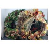 (3) CHRISTMAS WREATHS