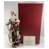 LENOX SANTA FOREST FRIENDS FIGURINE
