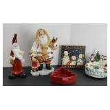 SANTA CLAUSES & OTHER DECOR
