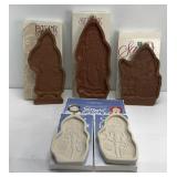 (5) LONGABERGER COOKIE MOLDS