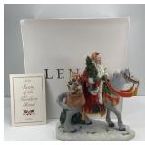 1998 LENOX SANTA OF THE NORTHERN FOREST FIGURINE