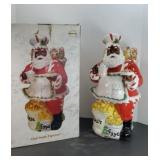 SANTA COOKIE JAR