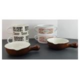 ASSTD SOUP CROCKS & BOWLS