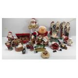 SANTA CLAUS CHRISTMAS ORNAMENTS