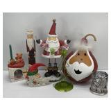 ASSTD CHRISTMAS CANDLE HOLDERS