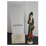 1996 LENOX BELL MEISTER SANTA FIGURINE