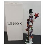 1999 LENOX WINTER FRIEND SNOWMAN FIGURINE
