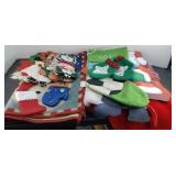 ASSTD CHRISTMAS STOCKINGS, RUG & MORE