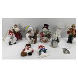 SNOWMAN CHRISTMAS ORNAMENTS