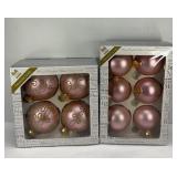 (2) BOXES OF ELEGANT ORNAMENTS