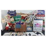 (20+) LARGE COLLECTION OF CHRISTMAS & OTHER SIGNS