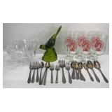 BIRD PAPERWEIGHT, BEER GLASSES & MORE