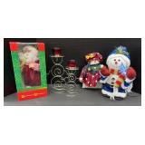 SNOWMAN & SANTA CHRISTMAS DECOR
