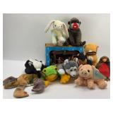 VINTAGE HAND PAINTED NATIVITY SCENE & BEANIE