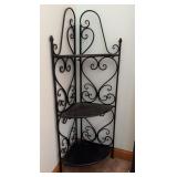 METAL FOLDING CORNER SHELF