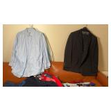 LARGE MENS SHIRTS & SUIT JACKETS