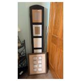 PICTURE FRAME, TRI FOLD FRAME BROKEN