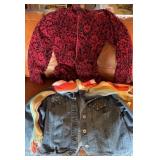 LADIES JACKETS W/ SCARF SIZE 1X