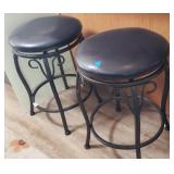 (2) COUNTER STOOLS