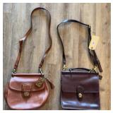 (2) COACH PURSES