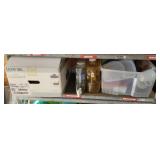 PLASTIC WARE, SNOOPY ONESIE & PRINTER