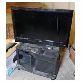VIZIO 37 INCH TV W/ STAND & PRINTER