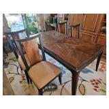 DINING TABLE W/ (4) CHAIRS