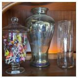 CANDY CONTAINER, VASES