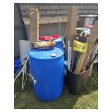 ASSTD BUILDING SUPPLIES, BARRELS & MORE