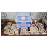 WOOD STAMPS IN TOTE