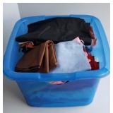 TOTE OF CRAFTING MATERIAL
