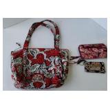 VERA BRADLEY PURSE & CLUTCH
