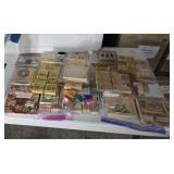 WOOD STAMPS IN TOTE