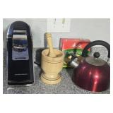 CAN OPENER, TEA POT & MORE